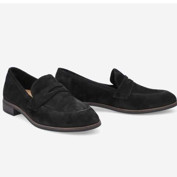 Clarks Trish Rose Women Suede ultimate comfort Loafer slip on shoes sz 8… - Picture 1 of 12